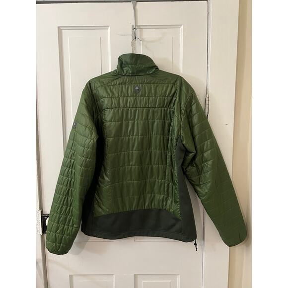 Mountain Hardwear Outdoor primaloft puffy Quilted Jacket coat Green Mens XL - Picture 2 of 10
